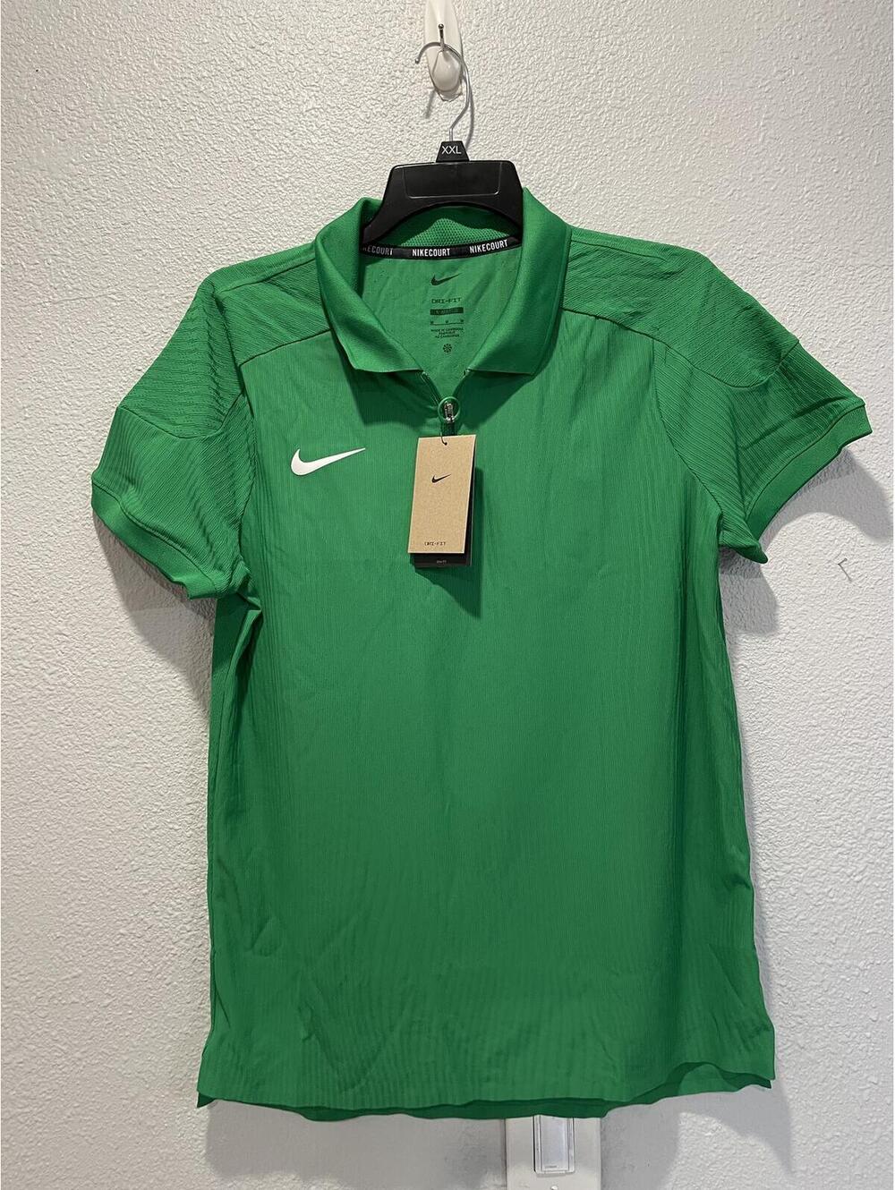 Nike Dri-FIT Green Polo Shirt Medium